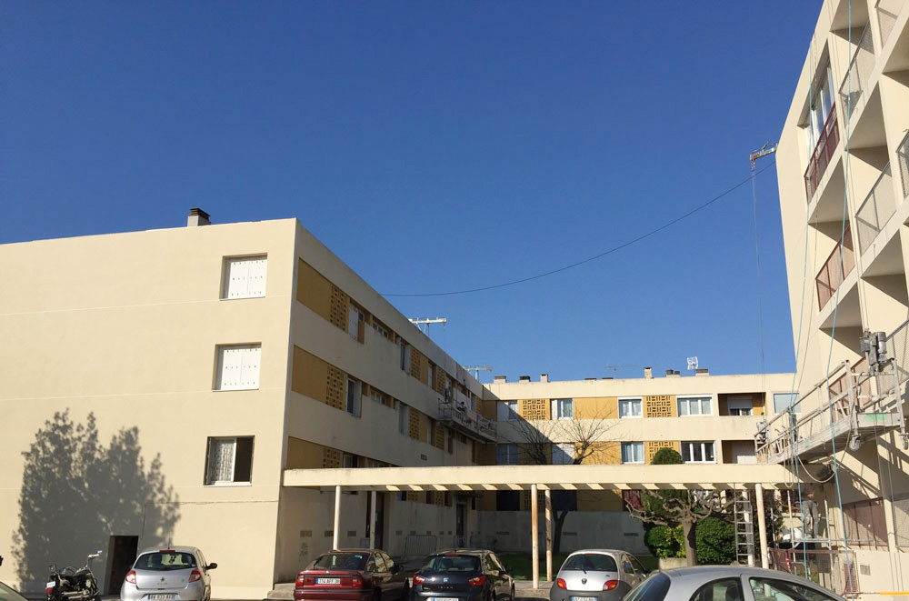 Ravalement de façade à Carnoux