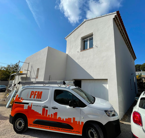 Chantier façade La ciotat