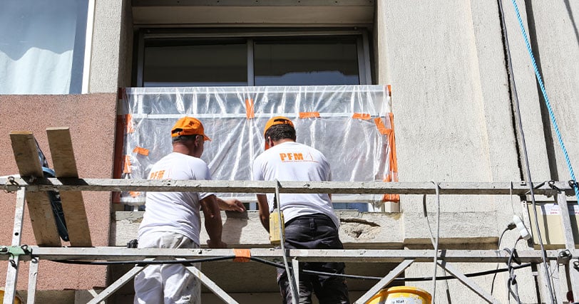 Ravalement de façade dans le sud